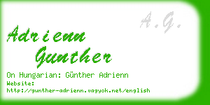adrienn gunther business card